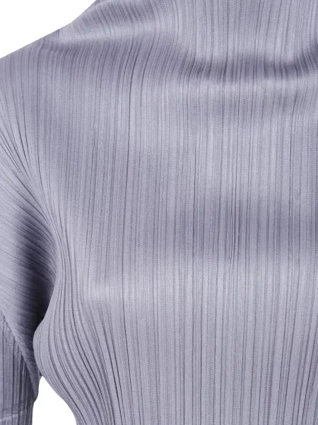 Tričko Pleats Please Issey Miyake sivá