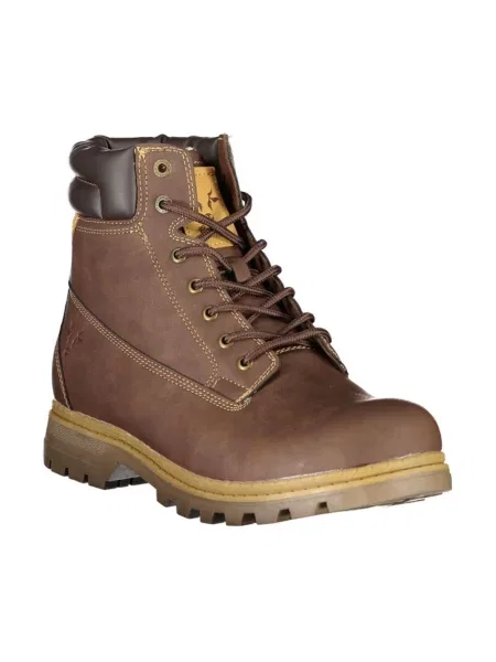 Buty do kostki Carrera o krotszym kroju eleganckie brązowe