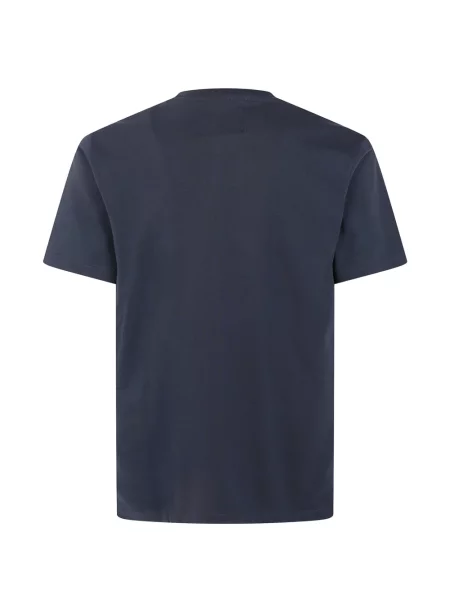 Тениска Woc с кръгло деколте синьо