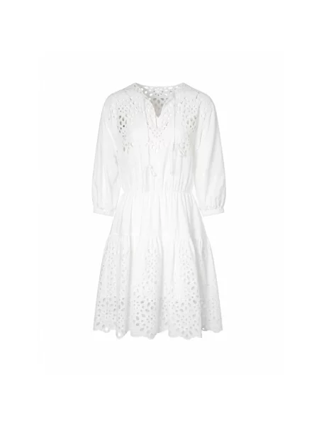 Sukienka midi Moschino biała
