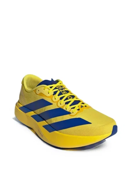 Pantaloni scurți Adidas cu șireturi din dantelă albastru