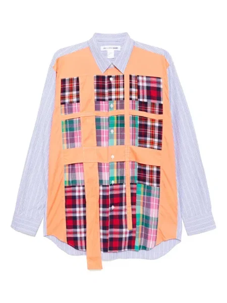 Kostkovaná košile Comme Des Garçons Shirt modrá