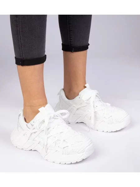 Sneakerși D/ceo chunky alb