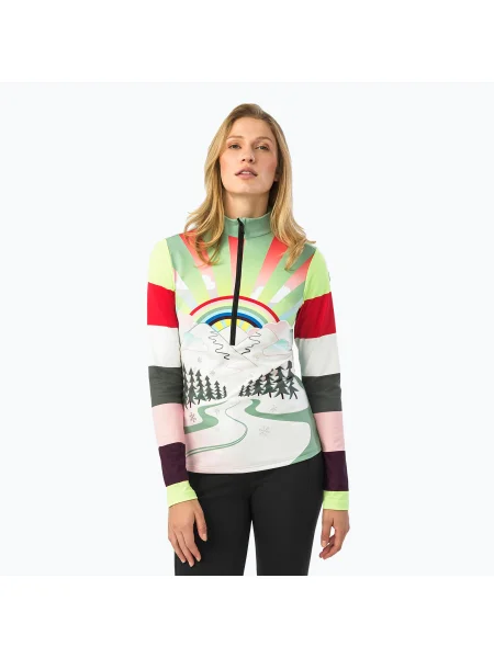 Bluză pentru femei HEAD Rebels Flash Midlayer rebel print