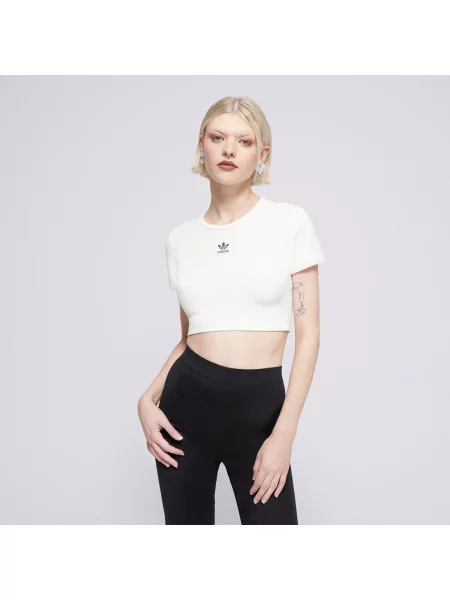 Adidas T-Shirt Ess Rib Tee biała