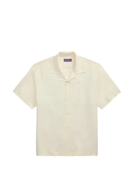 S límcem košile Ralph Lauren Purple Label fialová