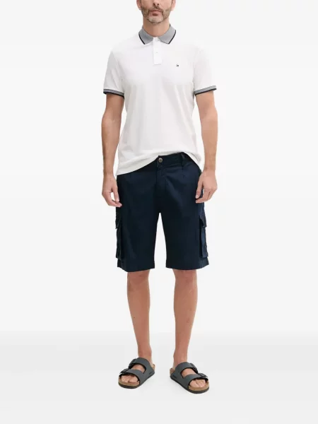 Šortky cargo Aeronautica Militare s autogramem modré