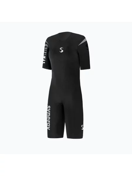 Triatlonová kombinéza Synergy Synskin 3 black černý