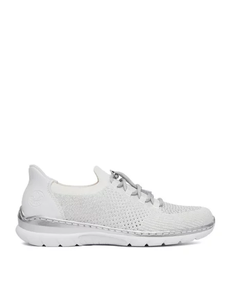 Sneakersy Rieker białe