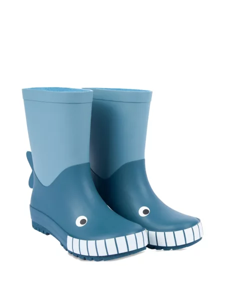 Botki dziecięce Stella Mccartney niebieskie
