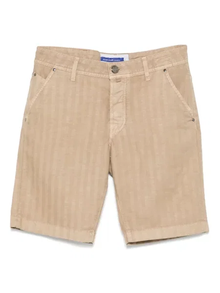 Pantaloni scurți Jacob Cohën cu model herringbone