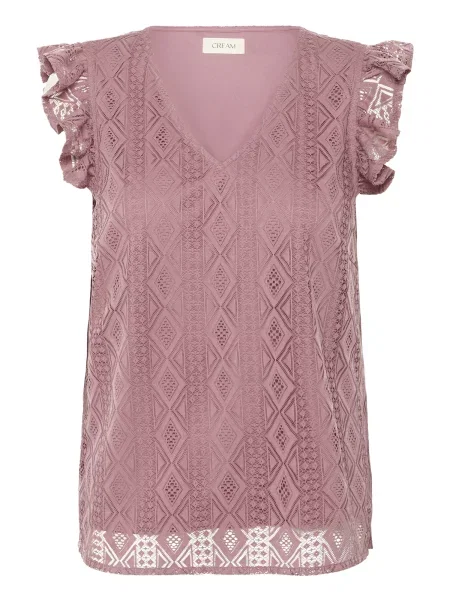 Cream Bluză Danika pal roz