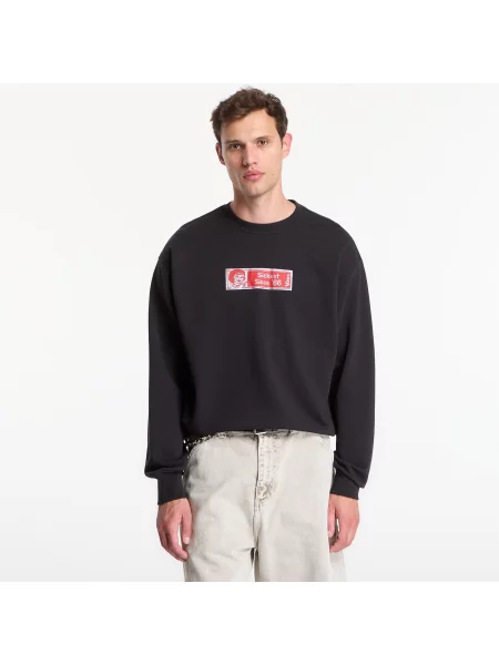 Hanorac crewneck Vans negru