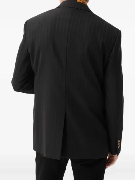 Sacou Versace de lână negru