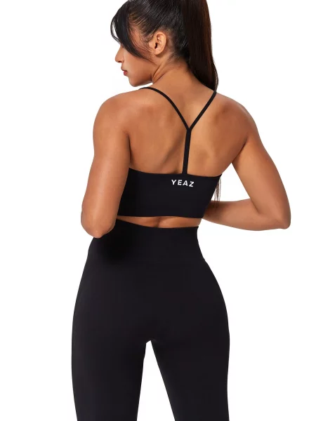 YEAZ Sport top Charm' negru