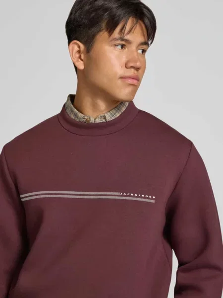 Bluza o kroju relaxed fit z dodatkiem model Fusion' Jack & Jones