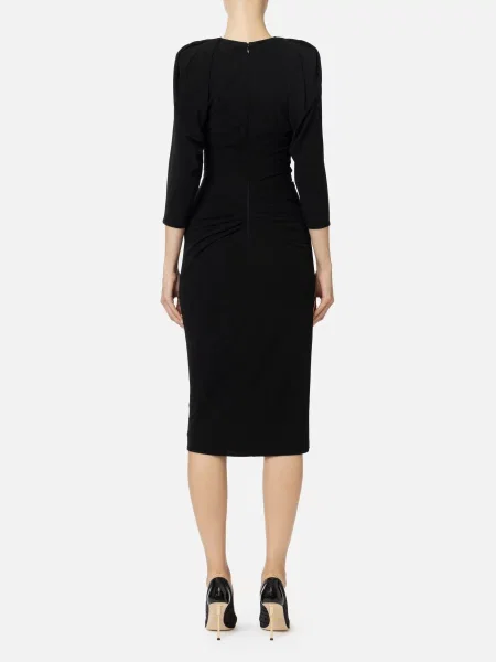 Платье Elisabetta Franchi черное