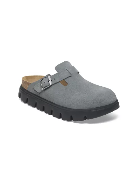Chunky sandály Birkenstock šedé