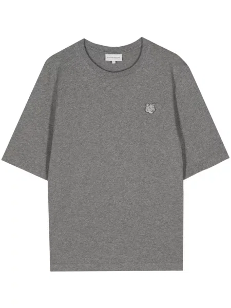 Tricou Maison Kitsune gri