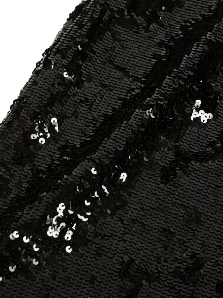 Top Valentino Garavani cu paiete negru