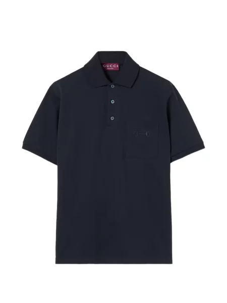 Tricou polo Gucci albastru