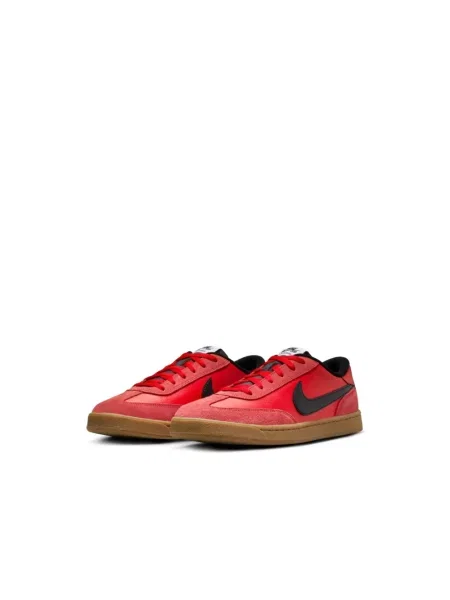 Sneakersy Nike skórzane klasyczne czerwone