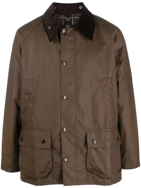 Geacă Barbour cu broderie maro