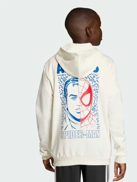 Детское худи Adidas белое