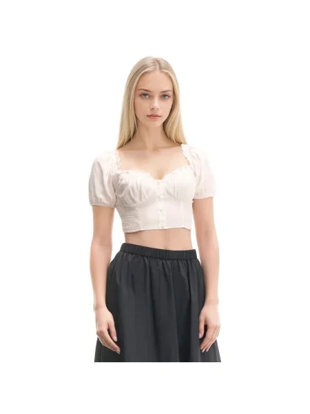 Cropp Короткий топ білий