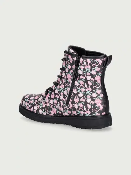 Skechers bokacsizma gyerek GRAVLEN-PRETTY PUNK fekete