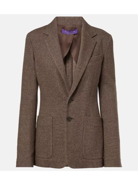 Sacou Ralph Lauren Collection de lână maro