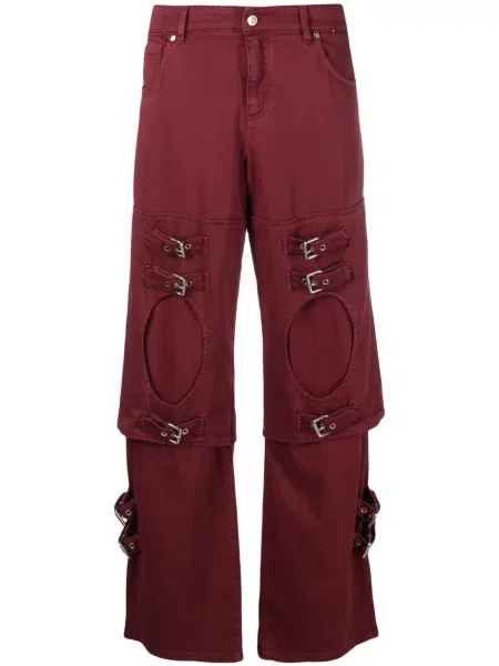 Blugi boyfriend Blumarine roșu