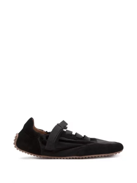 Sneakerși Odissì din dantelă negru