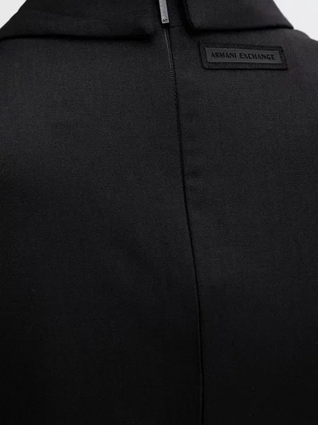 Платье мини Armani Exchange черное