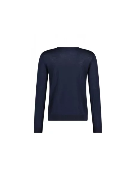 Sweter Hugo Boss wełniany niebieski