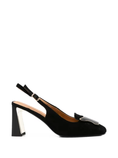 Pantofi cu toc Linda Baumann cu cataramă slingback negru