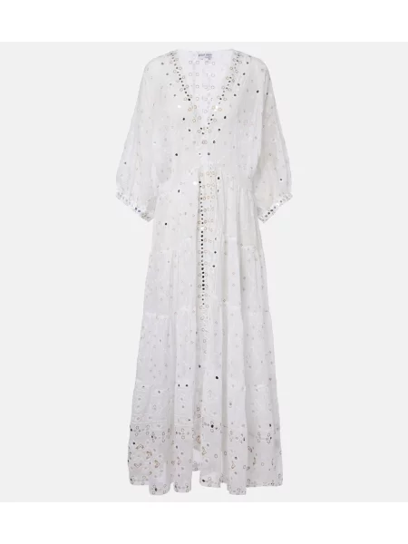 Rochie maxi Juliet Dunn alb