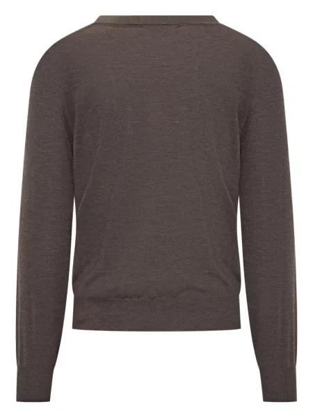 Pulover Brunello Cucinelli maro
