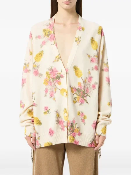 Cardigan Blumarine cu model floral cu imagine