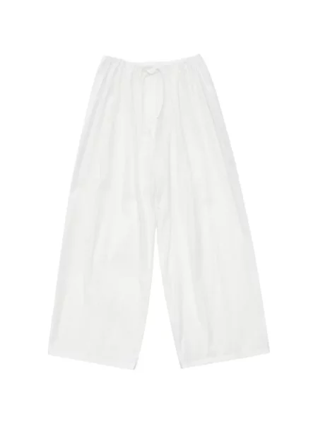Pantaloni Amomento alb