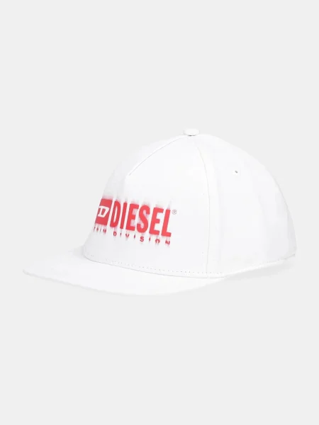 Diesel Dětská kšiltovka FPRITTIL HAT bílá