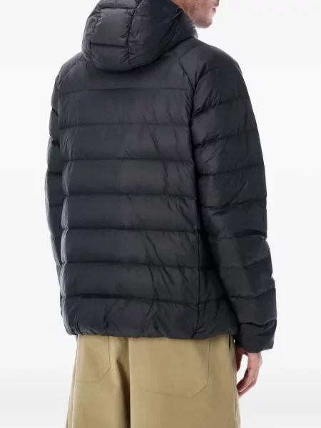 Palton Pyrenex cu glugă negru