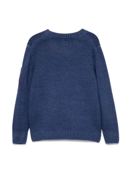 Sweter dziecięcy C.p. Company niebieski