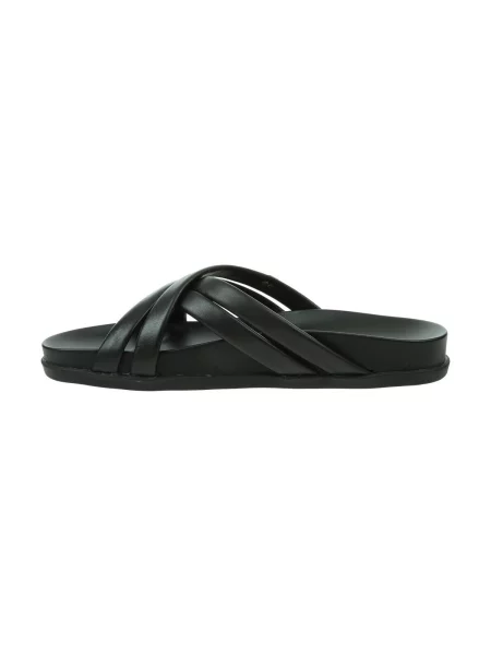 Pantofi Tommy Hilfiger cu bretele negru