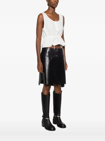 Top Miu Miu alb