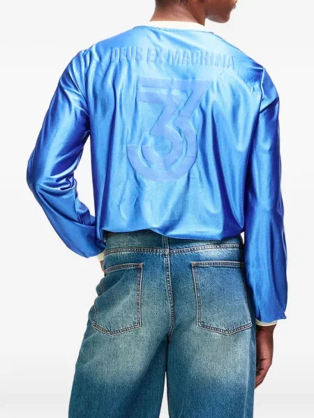 Lung tricou Deus Ex Machina albastru