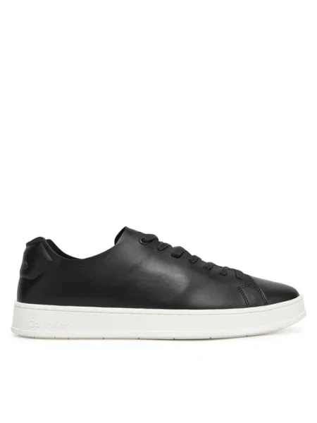 Calvin Klein férfi cipő Low Top Lace Up Unlined Lth ck fekete. Méret: 40 EU fekete