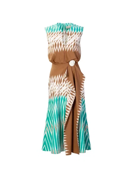 Rochie Silvia Tcherassi de costum maro