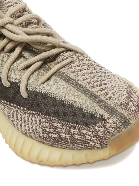 Sneakerși Adidas Yeezy tricotate maro