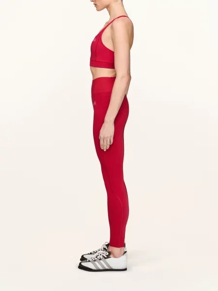 Adidas Rajstopy Optime Training rot czerwone